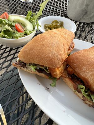 Vegan tofu sandwich from the new vegan portion of the menu! It was really good, nice to see Brasa finally offering vegan food.  at Brasa in St Paul