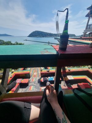 The view at Rasta View in Koh Chang