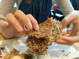 Dont Be a Chicken Sandwhich. Good but bread was meh, but overall good. just not very filling. at Rawlicious in Markham