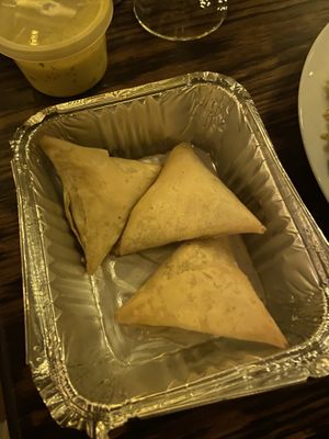 Vegetable Samosa  at Vegan India - Stapleton Rd in Bristol