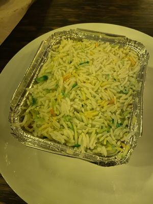 Pilau rice  at Vegan India - Stapleton Rd in Bristol