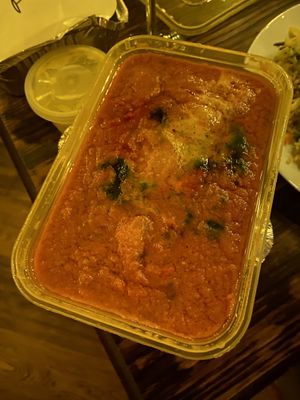 Vegan Chicken Tikka Masala  at Vegan India - Stapleton Rd in Bristol