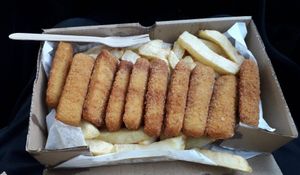 Count 'em...! at Elland Fish & Chips in Elland