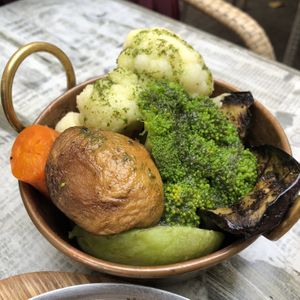 Grilled vegetables  at The Old Pharmacy in Ponta Do Sol