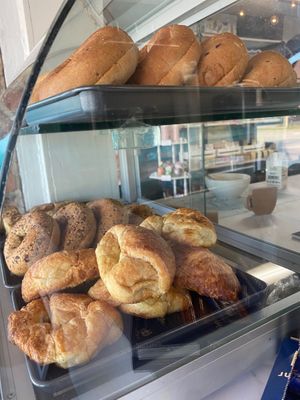 Bagels, croissants, muffins and coffee cake. All vegan! at Lily's Herbs & More in Indialantic