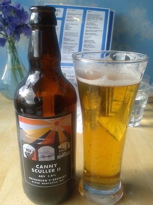 Canny sculler ale  at Sky Apple Cafe in Newcastle Upon Tyne