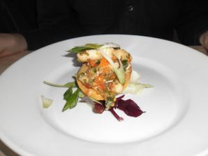 Empanada at Sky Apple Cafe in Newcastle Upon Tyne