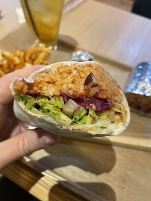 Chili con carne burrito   at Dosco Coffee ドスココーヒー in Hiroshima