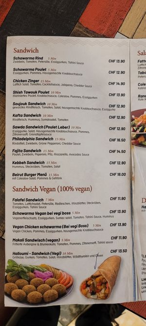  at Hallo Beirut in Zurich