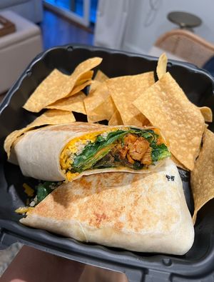 Tempeh Wrap   at Stone Hound Brewing Company in Williamsburg
