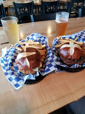 The Classic and Holy Grail at Stone Hound Brewing Company in Williamsburg