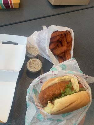   at PLNT Burger in Dedham