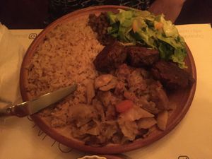 The daily balanced meal option. Good and healthy. at Vikasha Lounge  in Belgrade