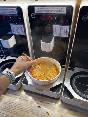   at Ramen Convenience Store in Seoul