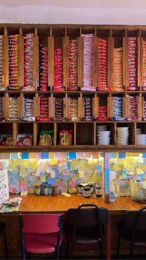   at Ramen Convenience Store in Seoul