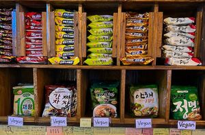   at Ramen Convenience Store in Seoul