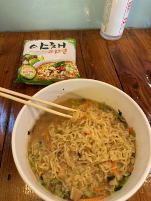   at Ramen Convenience Store in Seoul