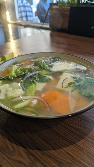 Veggie Pho at Pho Flinders Express in Melbourne