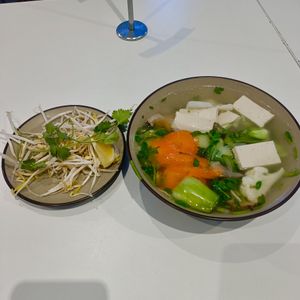 veggie pho at Pho Flinders Express in Melbourne