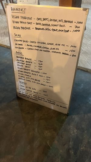   at The Jackfruit Vegan Cafe in Dikwella