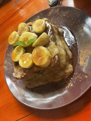 French Toast  at The Jackfruit Vegan Cafe in Dikwella