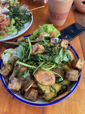 Buddha bowl  at The Jackfruit Vegan Cafe in Dikwella