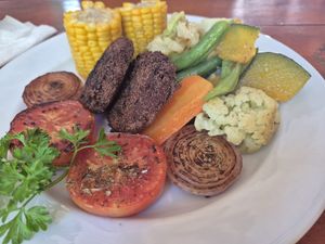  at The Jackfruit Vegan Cafe in Dikwella