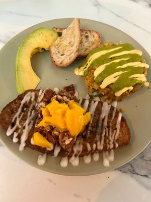 Vegan Isla Brunch Sampler at La Isla in San Juan