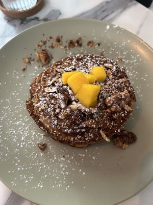 Sweet potato pancakes  at La Isla in San Juan