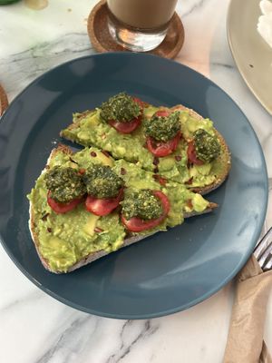  Pesto avocado toast is literally the best avocado toast I’ve ever had!!  at La Isla in San Juan