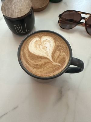 Cardamama Latte w/ Almond Milk   at La Isla in San Juan