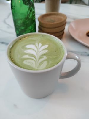 Matcha at La Isla in San Juan