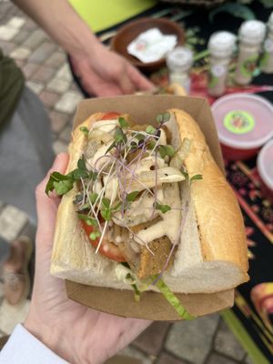 Fire Down Below with ghost pepper aioli 🤤   at Seitanic Jax in Jacksonville