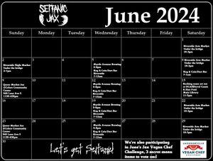 We're in the June Jax Vegan Chef Challenge:) at Seitanic Jax in Jacksonville