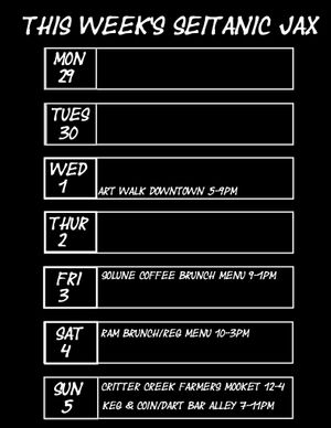 This week's party! at Seitanic Jax in Jacksonville