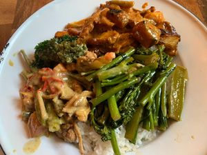 Yummmm - was super filling  at Bangkok Thai City Street Food in Hobart