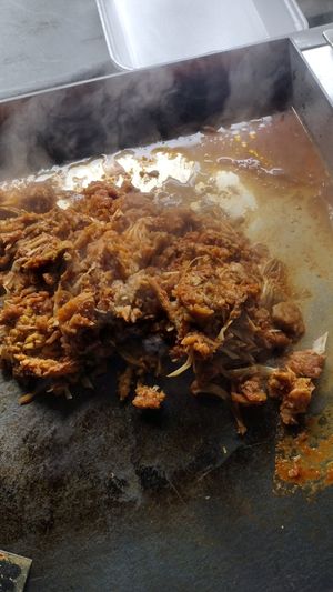 Jackfruit Birria at hippiestacos in Long Beach