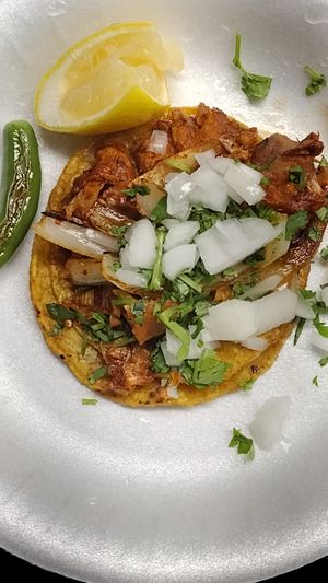Jackfruit Birria at hippiestacos in Long Beach