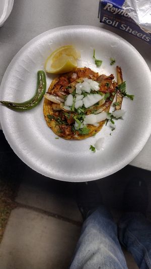Jackfruit Birria at hippiestacos in Long Beach