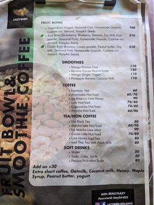  at Lazy Bird in Koh Lanta