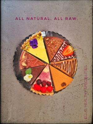 Mix tarts & Cakes!
All Natural - All Raw!! at Elli's Healthy Specialities in Crete