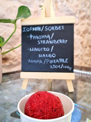 SORBER 100% HEALTHY.

Sugar, gluten & lactose free. at Elli's Healthy Specialities in Crete