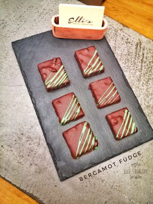BERGAMOT FUDGE  at Elli's Healthy Specialities in Crete
