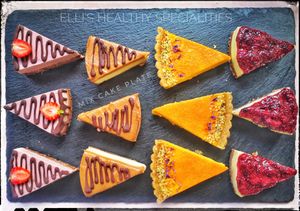 MIX CAKE - TART PLATE at Elli's Healthy Specialities in Crete