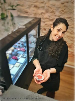 Raw - Plant Based pudding.  at Elli's Healthy Specialities in Crete