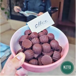 RAW KETO CHOCO BITES!
0% CARBO! at Elli's Healthy Specialities in Crete