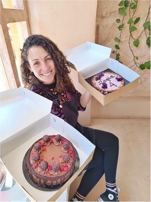 Raw Cakes at Elli's Healthy Specialities in Crete