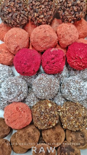 Truffles mix at Elli's Healthy Specialities in Crete