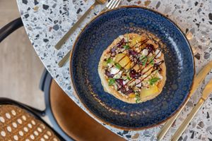 Rode biet tarte tatin at Van der Valk Hotel Den Haag - Wassenaar in Wassenaar