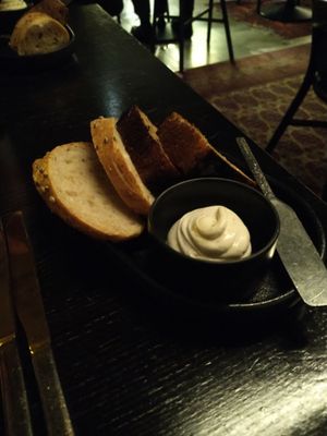 Vegan bread selection with vegan topping #Veganuary at Shelter in Helsinki